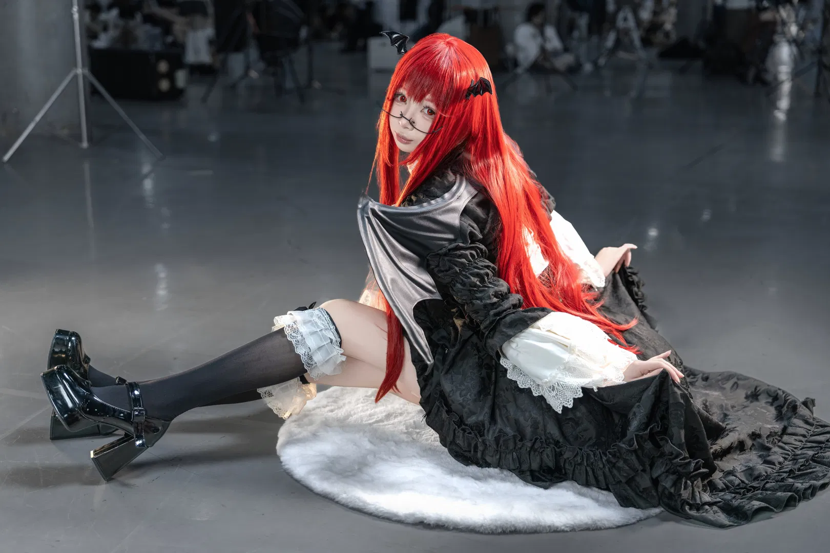 【小恶魔cos】东方Project里的红发小恶魔登场 - 第 2 张