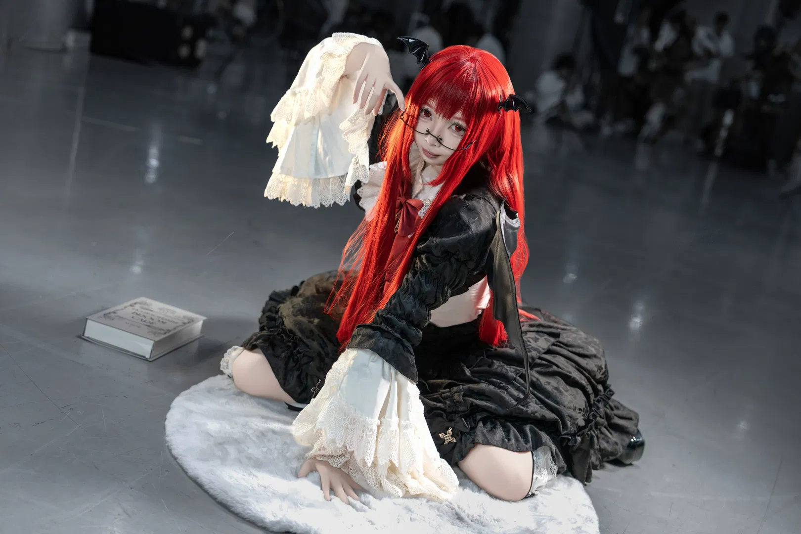 【小恶魔cos】东方Project里的红发小恶魔登场 - 第 4 张