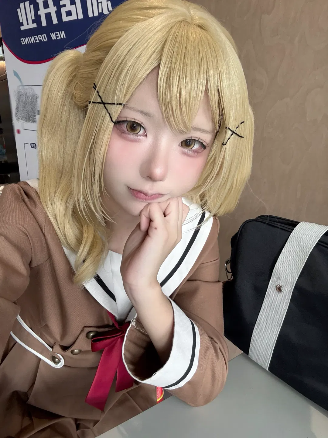 【市谷有咲cos】BanG Dream! 傲娇学妹的制服日常 - 第 1 张