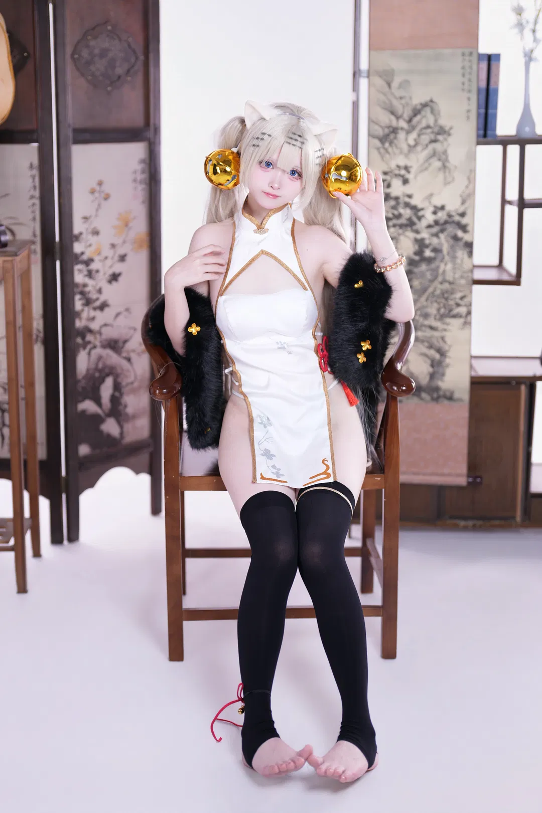【riko cos】虎啸风生白虎娘造型细节分享 - 第 1 张