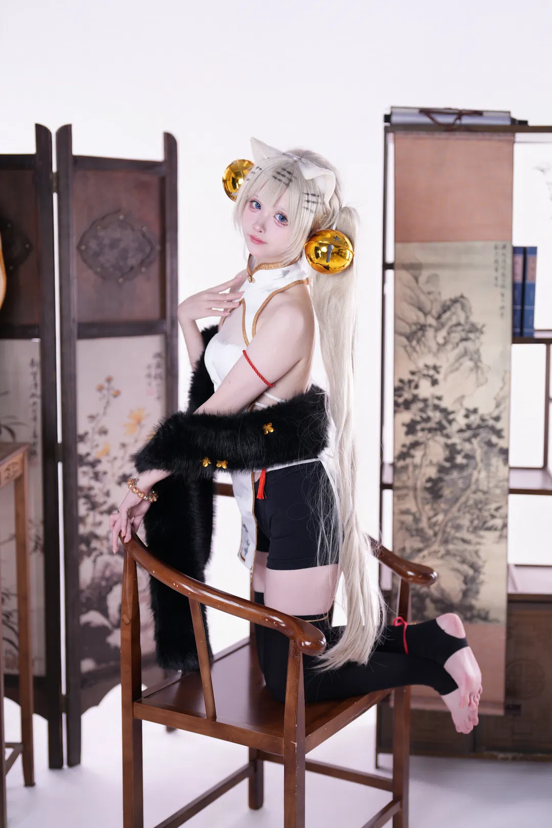 【riko cos】虎啸风生白虎娘造型细节分享 - 第 2 张
