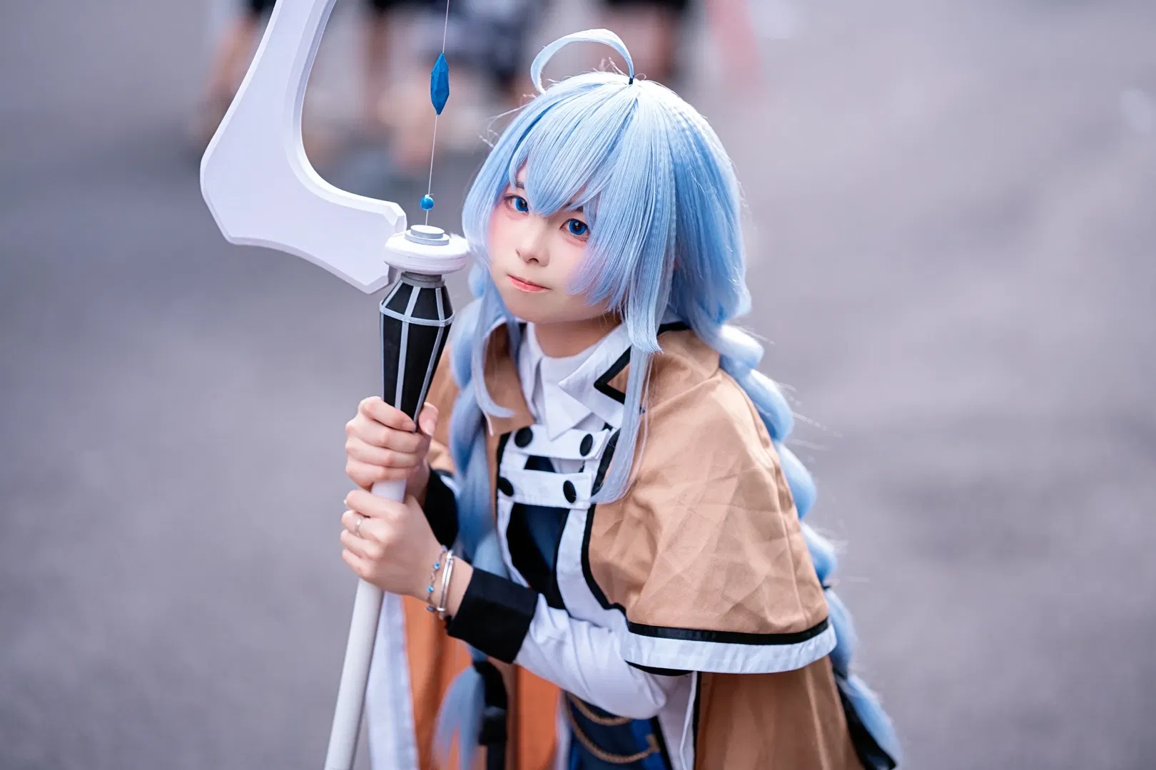 【洛琪希cos】无职转生里的蓝发魔法师，今天也在认真营业 - 第 1 张