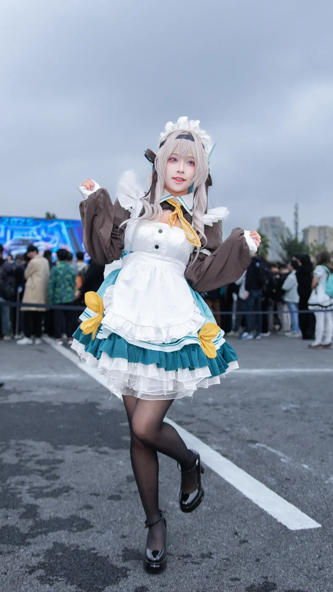 【流萤cos】崩坏星穹铁道同人女仆装，点燃星海 - 第 5 张
