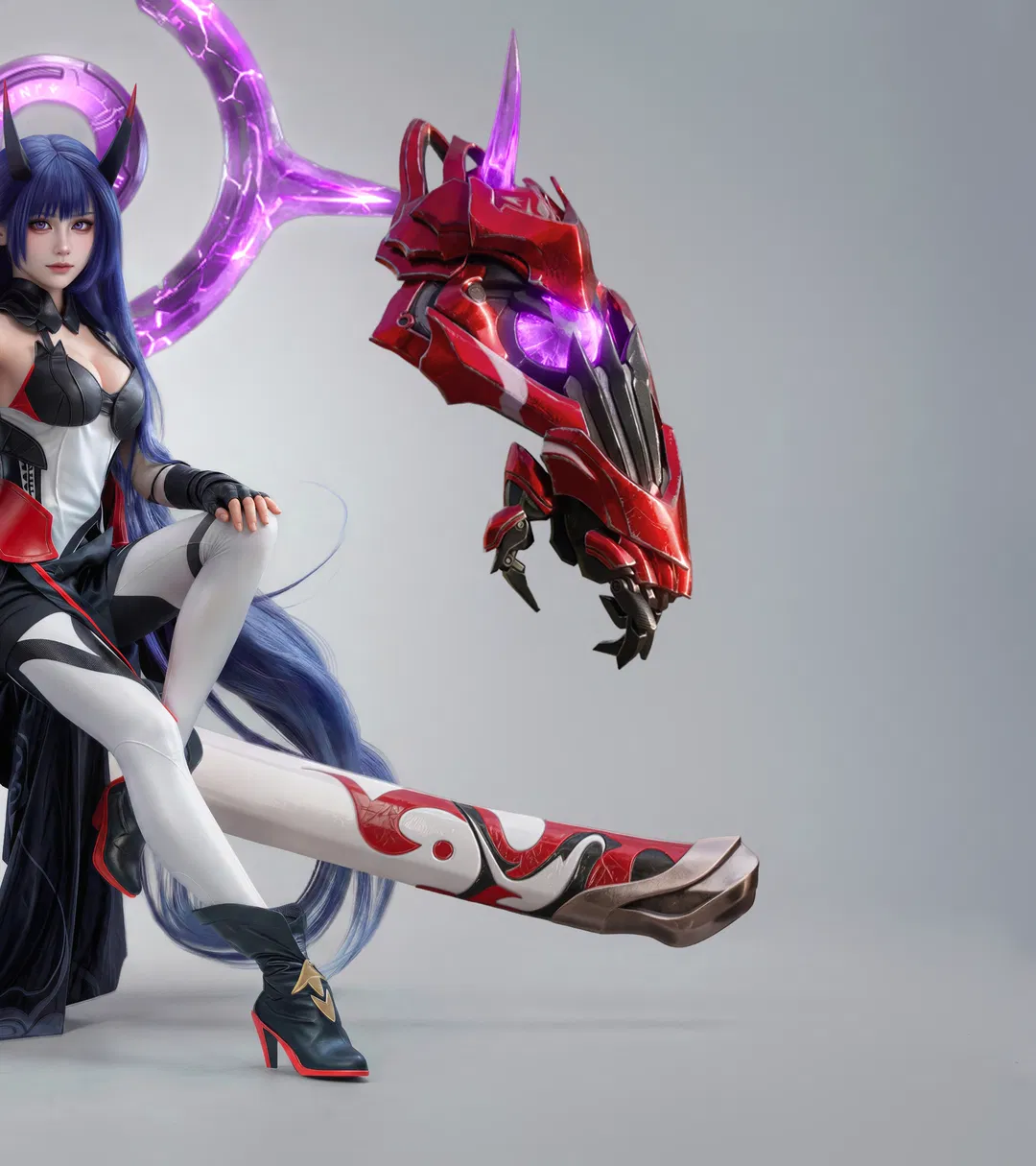 【雷电芽衣cos】崩坏3里的这套装甲，还原度真的拉满了 - 第 2 张