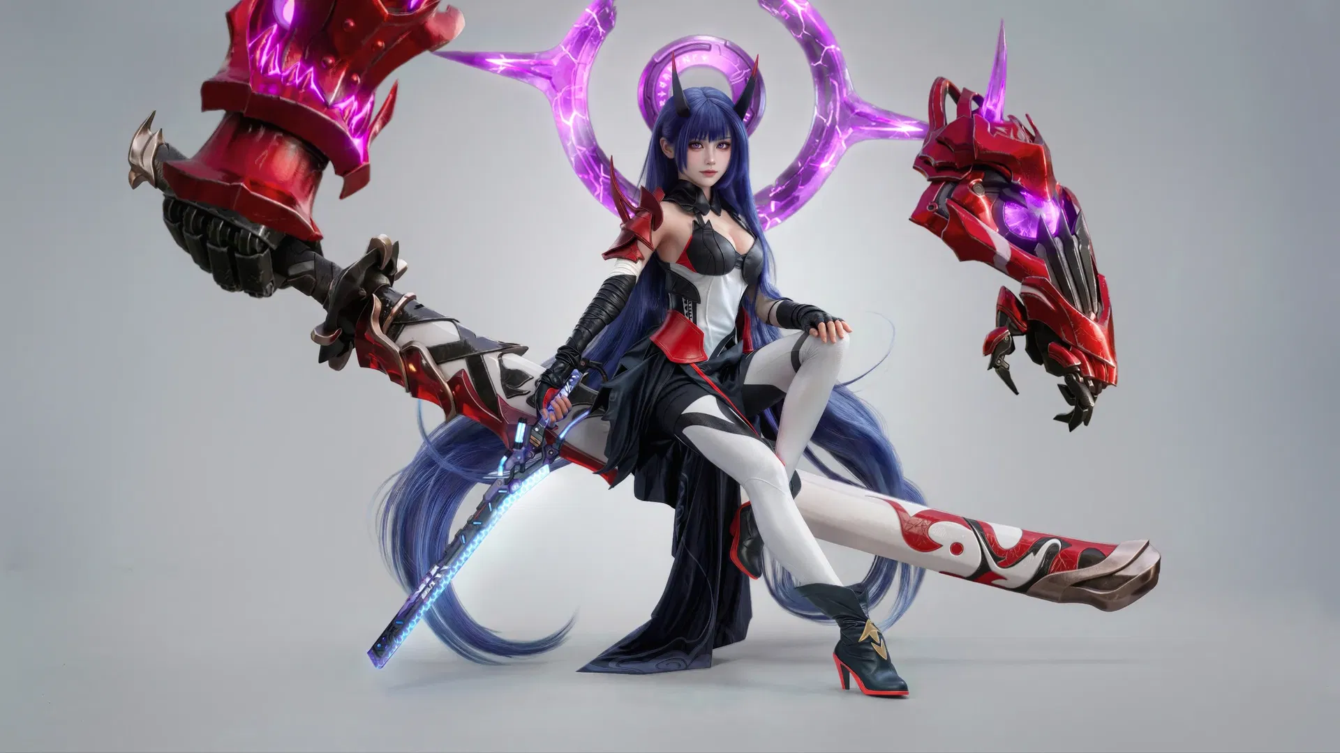 【雷电芽衣cos】崩坏3里的这套装甲，还原度真的拉满了 - 第 3 张