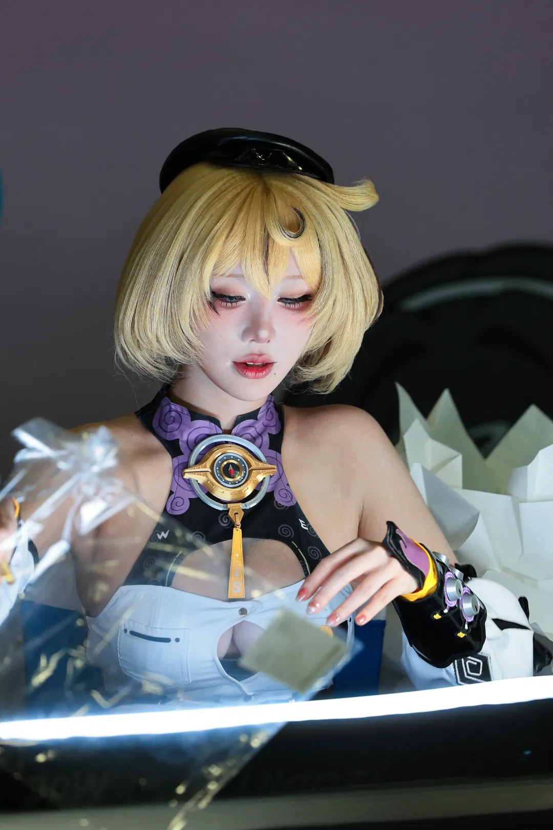 漫展原图直出，这套科幻机能风装扮细节拉满 - 第 4 张