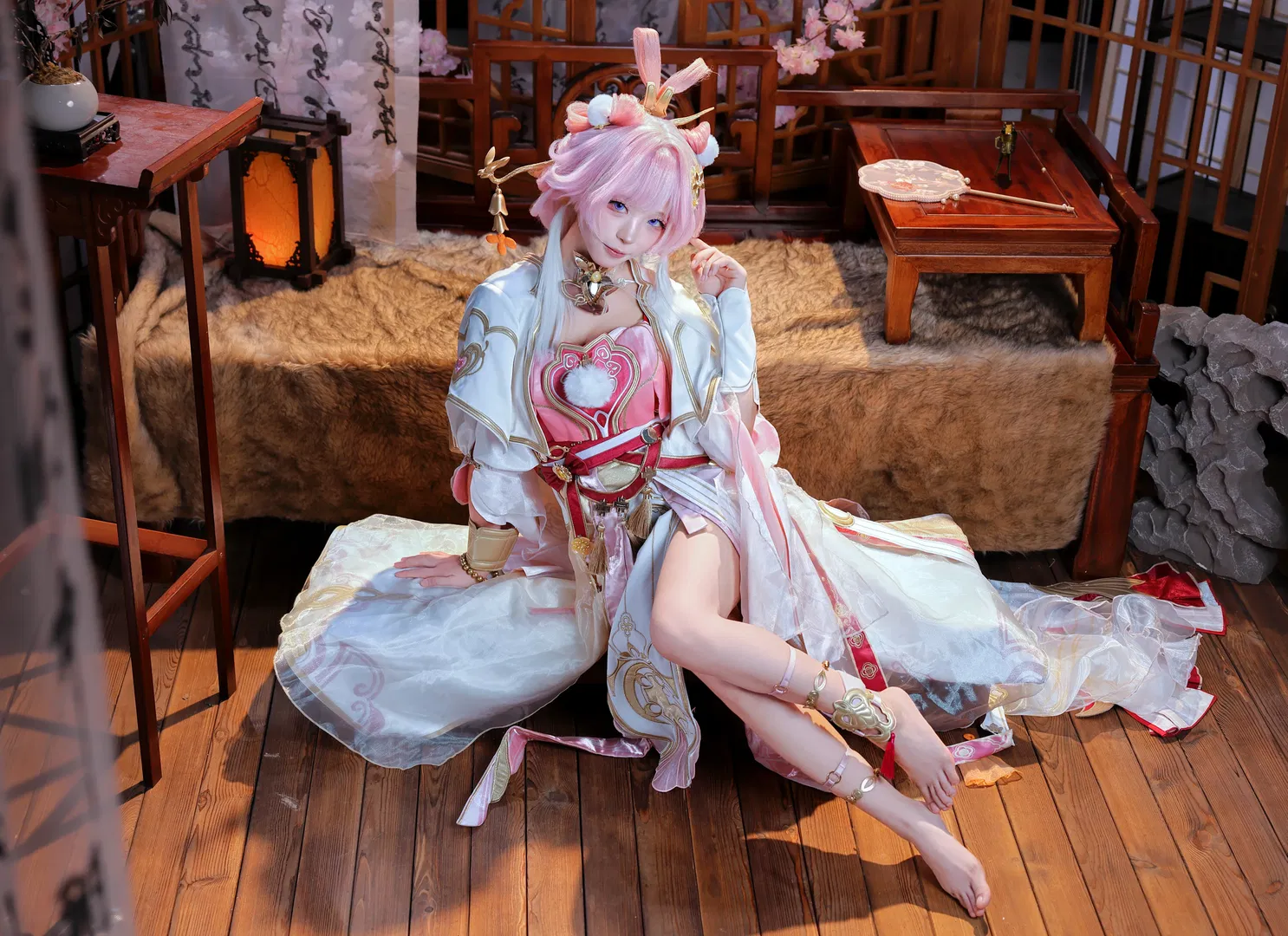 【爱莉希雅cos】崩坏三爱莉希雅·婵娟后续版拍摄 - 第 1 张