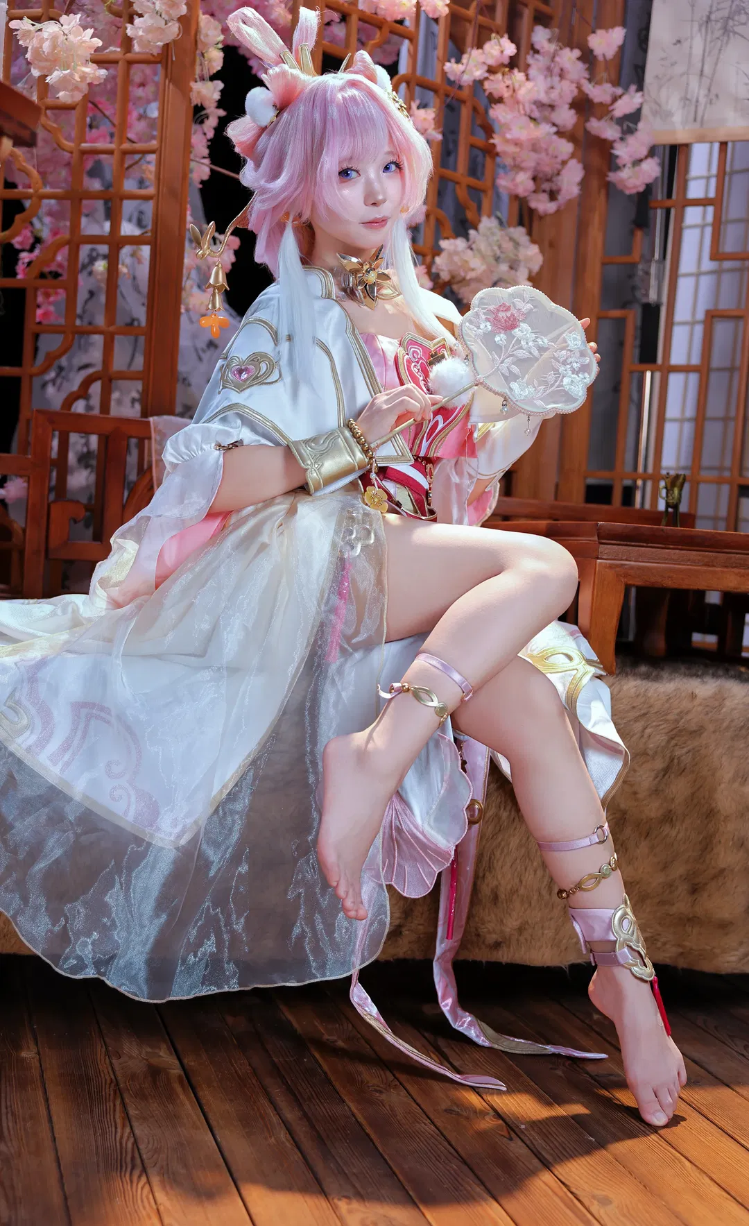 【爱莉希雅cos】崩坏三爱莉希雅·婵娟后续版拍摄 - 第 2 张