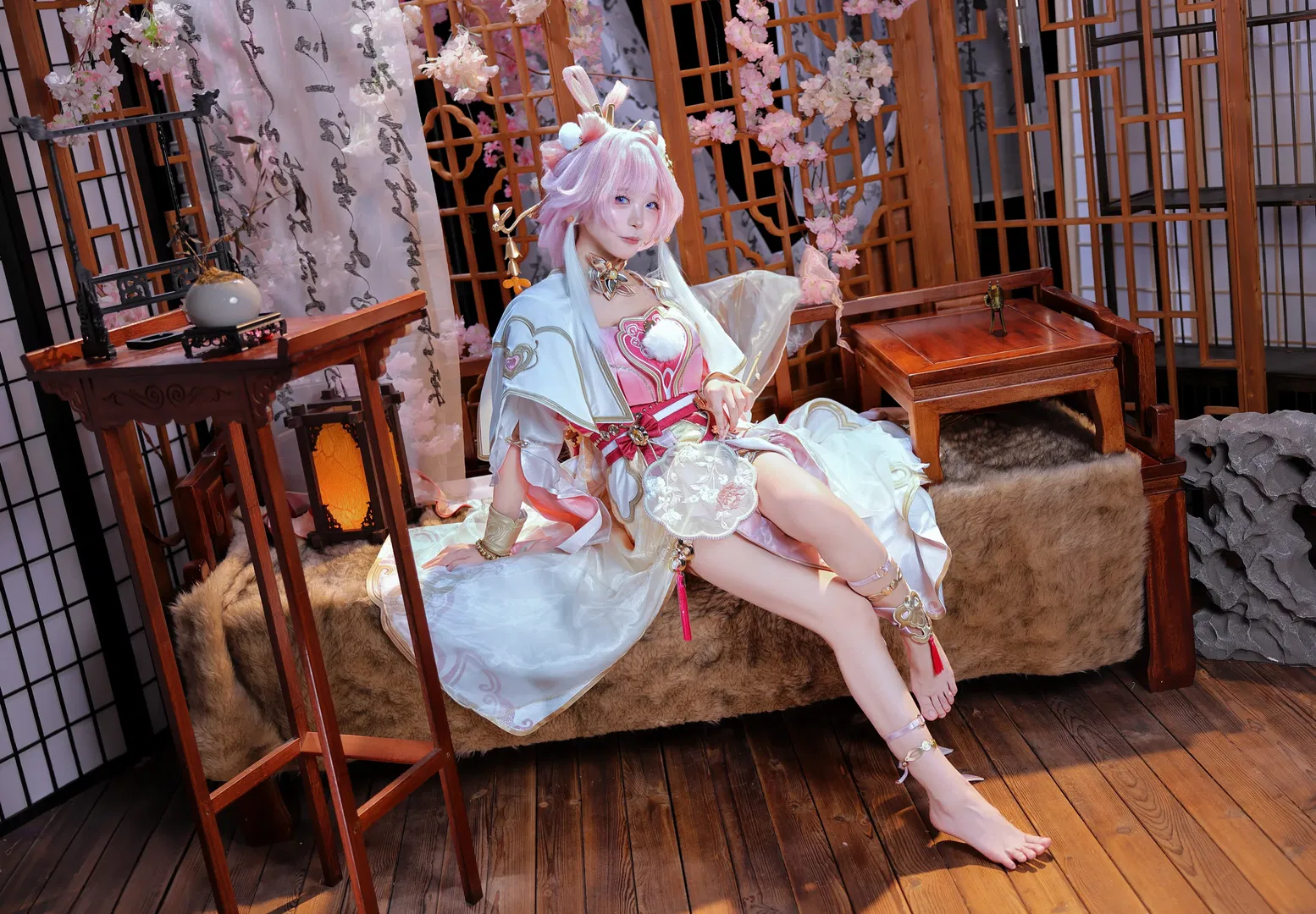 【爱莉希雅cos】崩坏三爱莉希雅·婵娟后续版拍摄 - 第 3 张