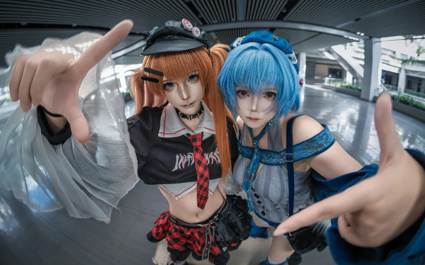 【明日香cos】摇滚乐队设定的EVA双人出片 - 第 3 张