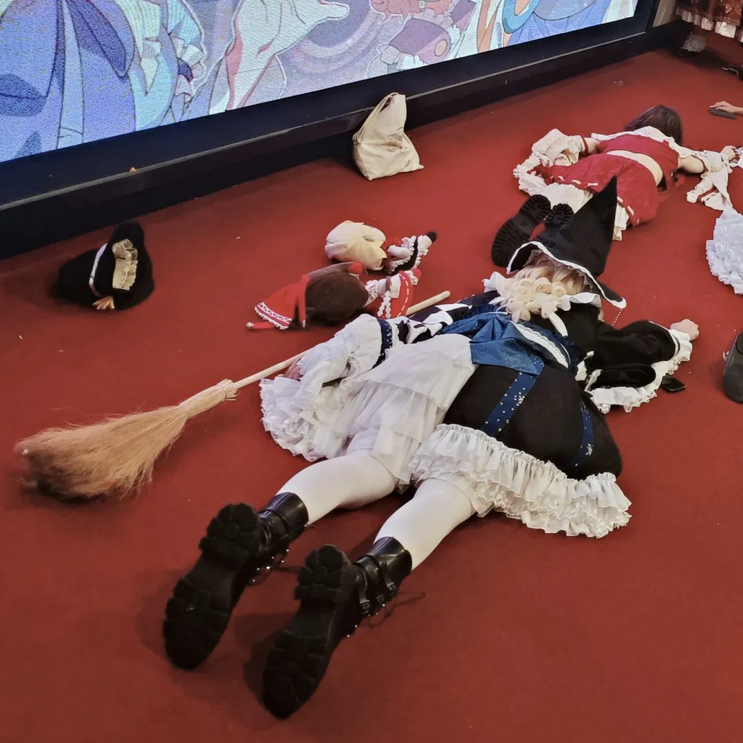 【雾雨魔理沙cos】宁波THO合照的抽象躺平现场 - 第 1 张