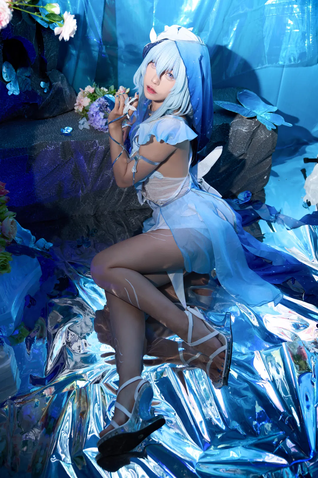 【守岸人cos】鸣潮黑海岸的蓝色幻梦 - 第 10 张