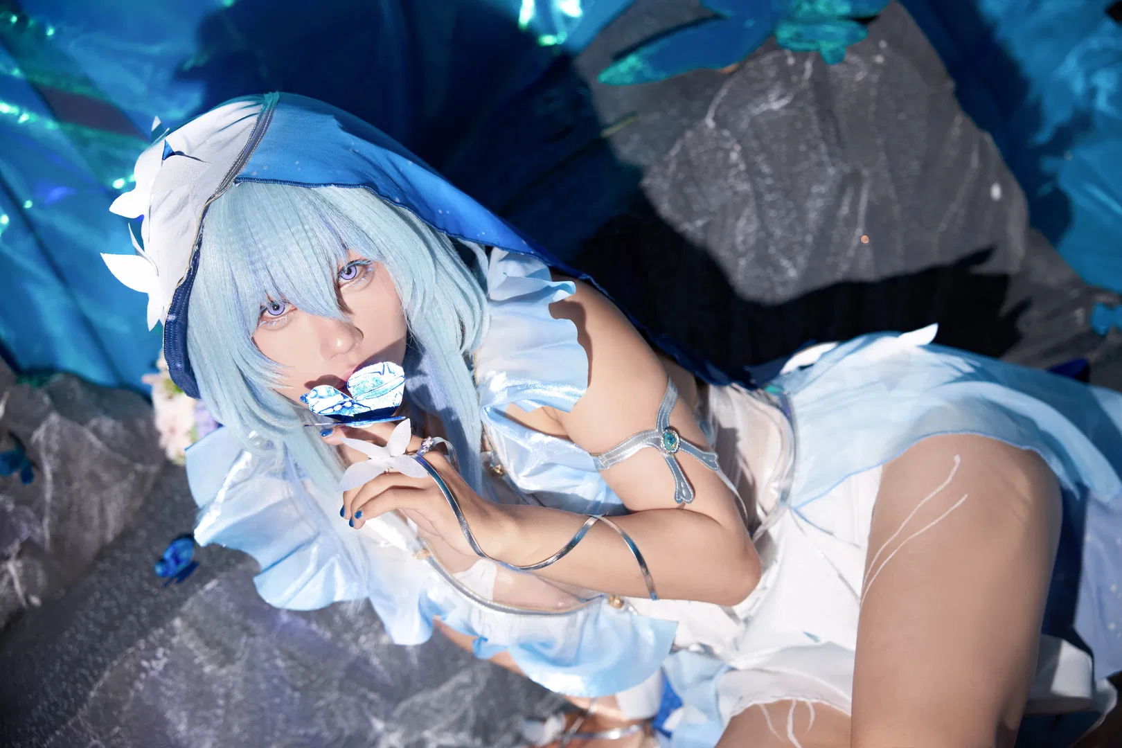 【守岸人cos】鸣潮黑海岸的蓝色幻梦 - 第 12 张