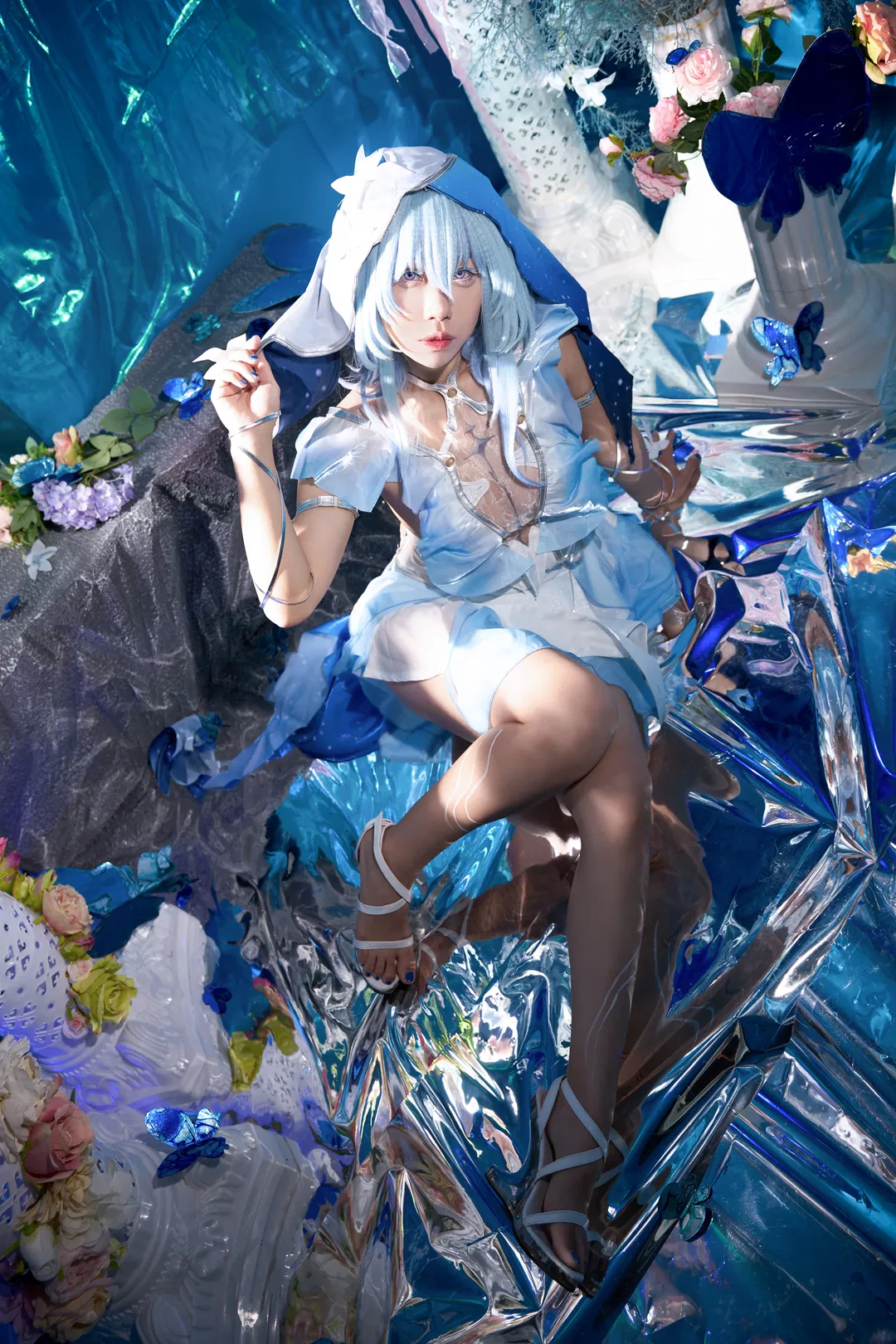 【守岸人cos】鸣潮黑海岸的蓝色幻梦 - 第 4 张