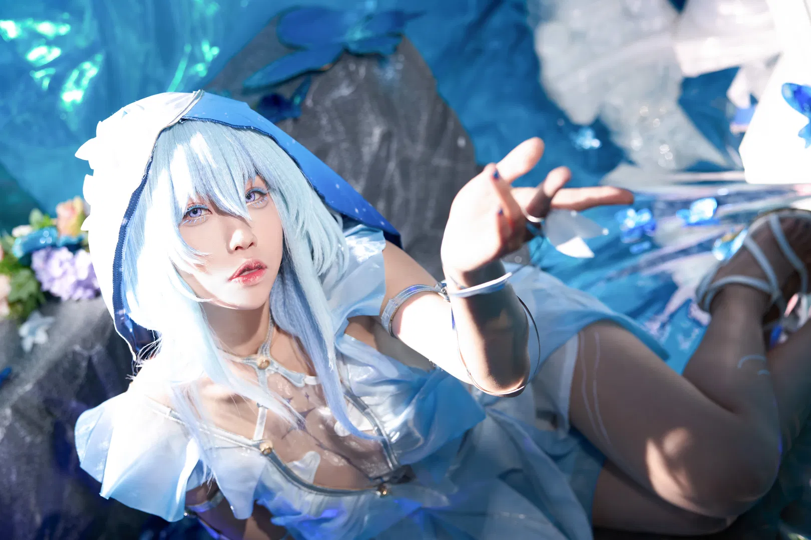 【守岸人cos】鸣潮黑海岸的蓝色幻梦 - 第 6 张