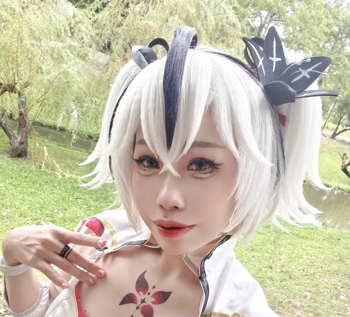 【椿cos】鳴潮椿巴克禮公園外景，找到你了 - 第 1 張