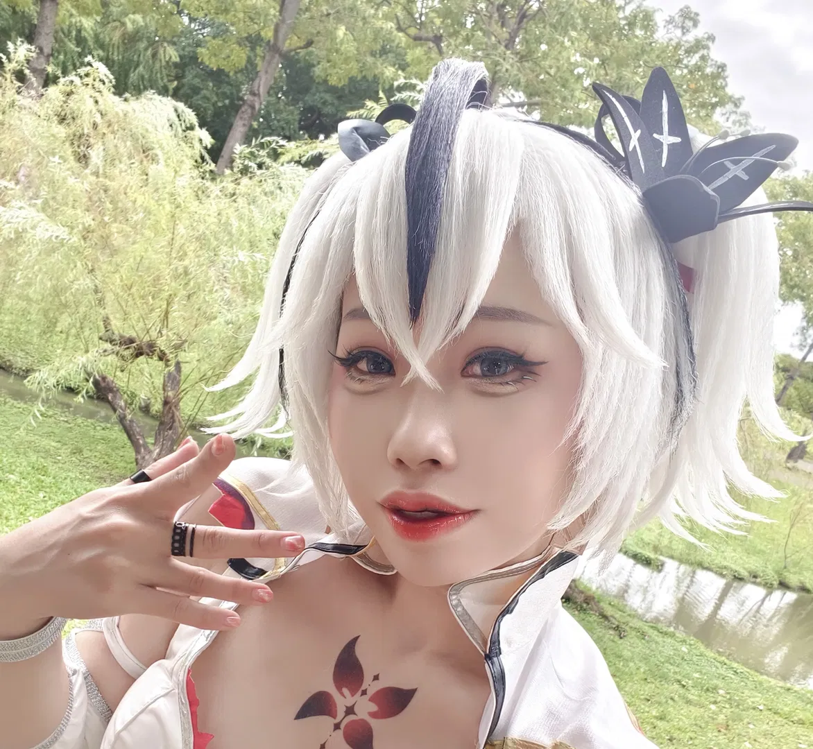 【椿cos】鳴潮椿巴克禮公園外景，找到你了 - 第 2 張