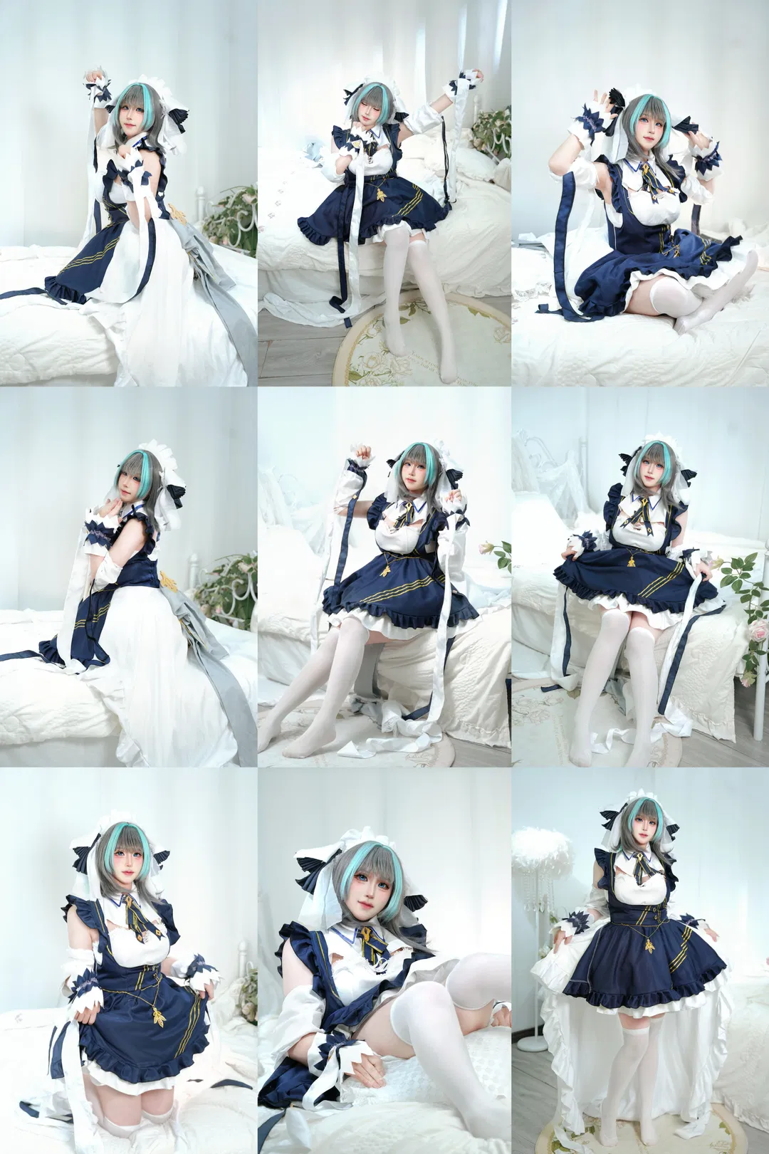 【柴郡cos】碧蓝航线柴郡女仆装正片动作参考分享 - 第 1 张