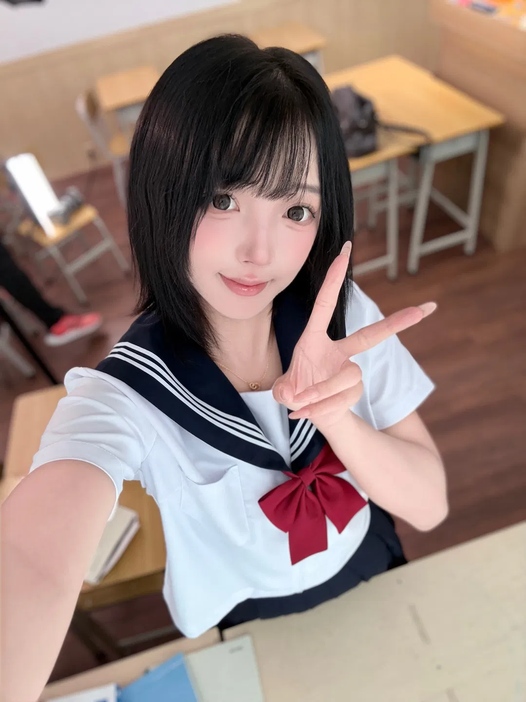 今日限定日制校供水手服写真花絮 - 第 1 张