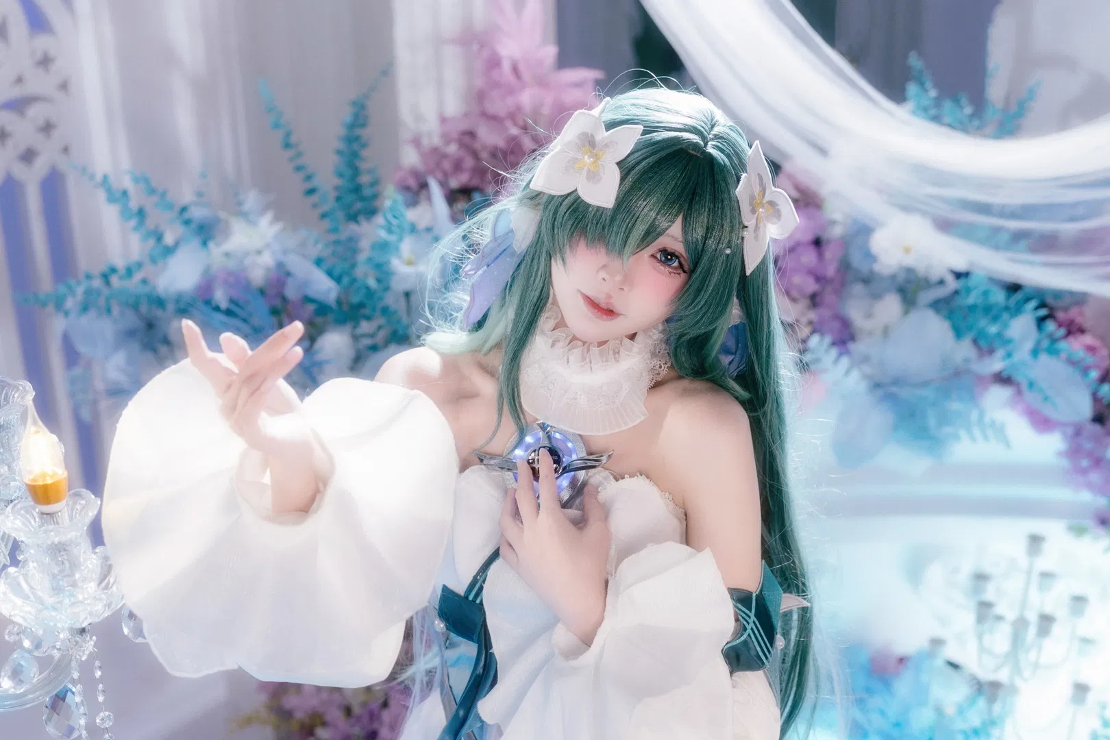 【沃雅妮莎cos】原神：波浪回信，水妖的咏叹 - 第 3 张