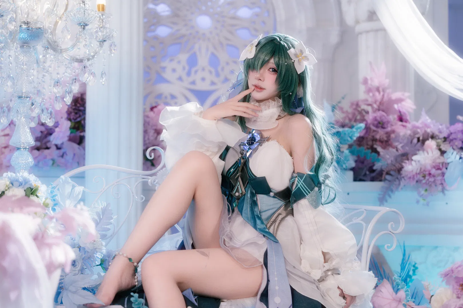 【沃雅妮莎cos】原神至冬的梦幻花海之约 - 第 2 张