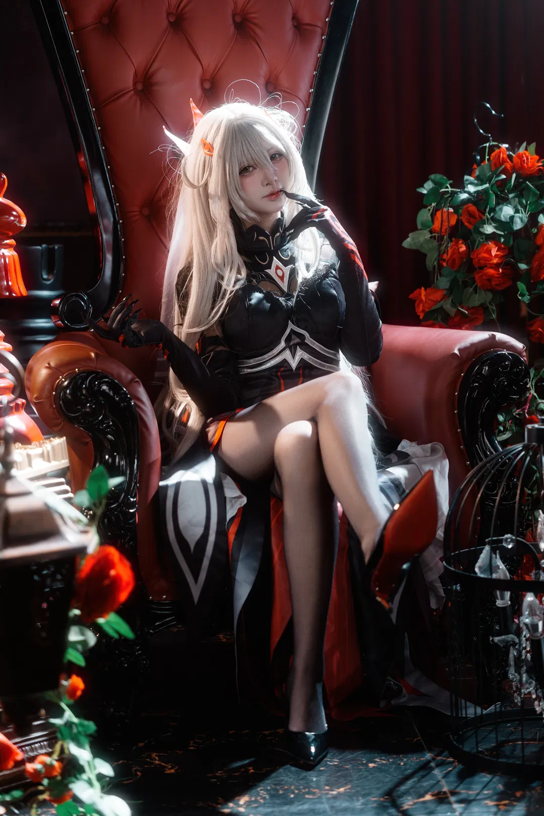 【若娜瓦cos】原神死之执政的暗黑哥特风正片 - 第 4 张
