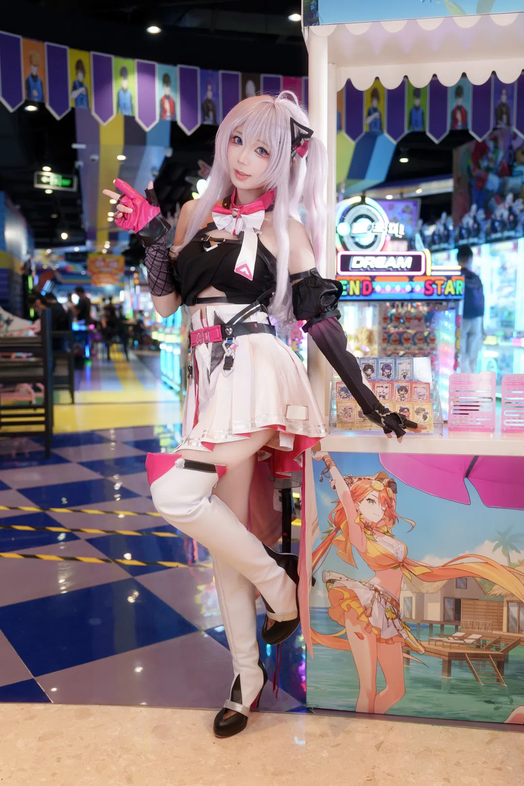 【香奈美cos】星際傳奇一日店長體驗，街機遊戲氛圍拉滿 - 第 3 張