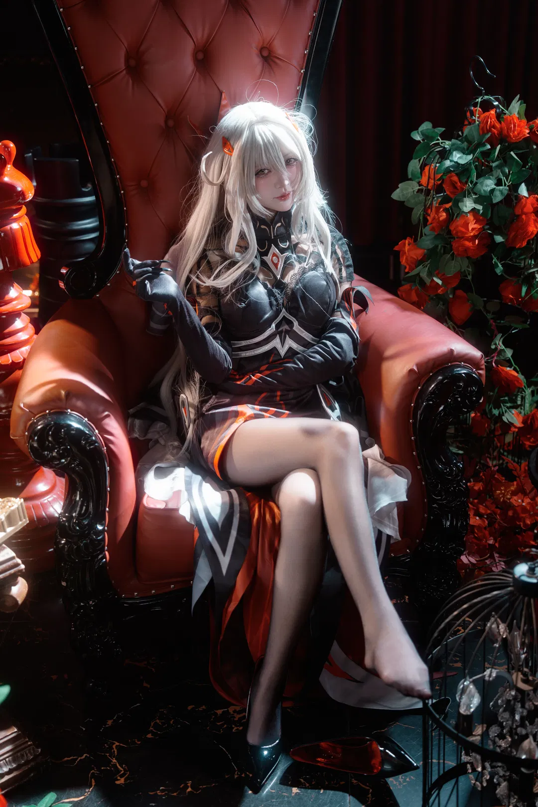 【若娜瓦cos】原神死之執政的暗黑美學 - 第 3 張