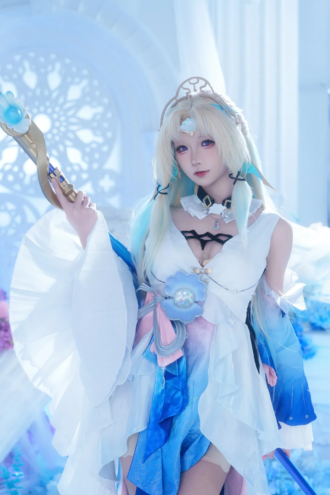 【真珠cos】崩壞星穹鐵道 陷入藍白色的夢幻之境 - 第 6 張
