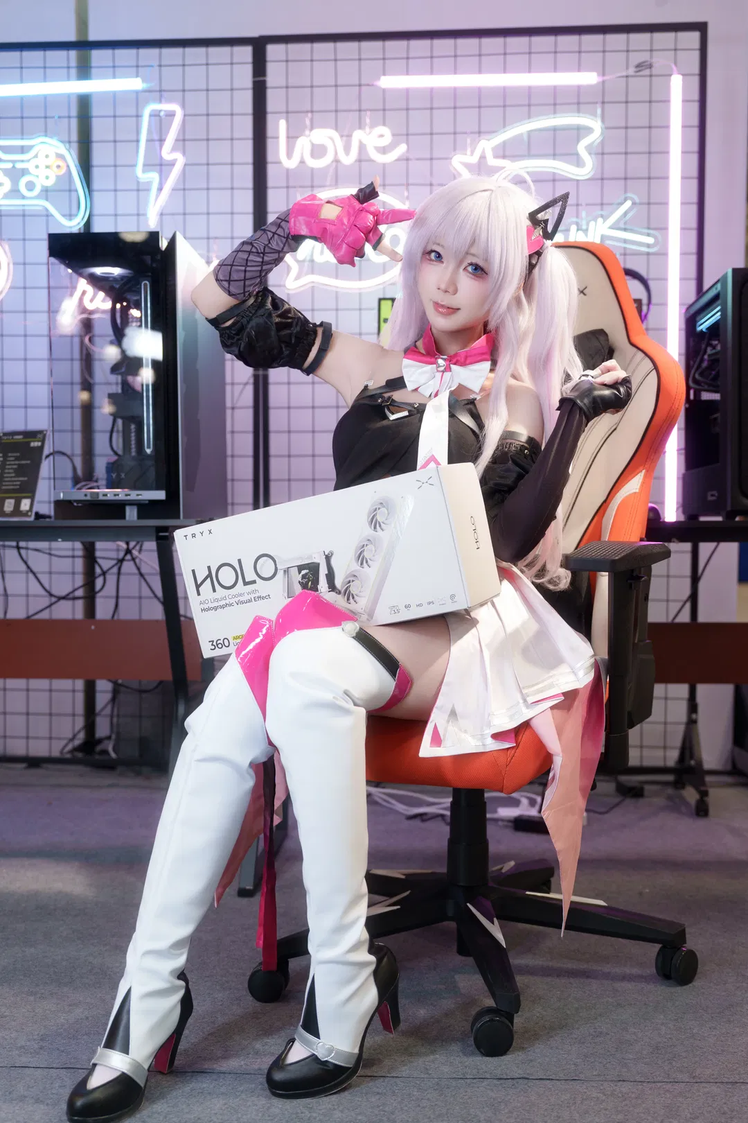 【香奈美cos】在卡拉彼丘展台上的电竞风体验 - 第 2 张