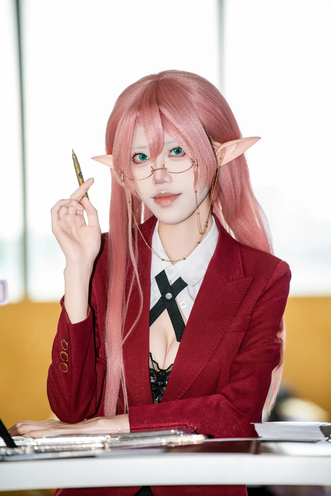 粉发精灵与魔法少女的展会随拍记录 - 第 4 张